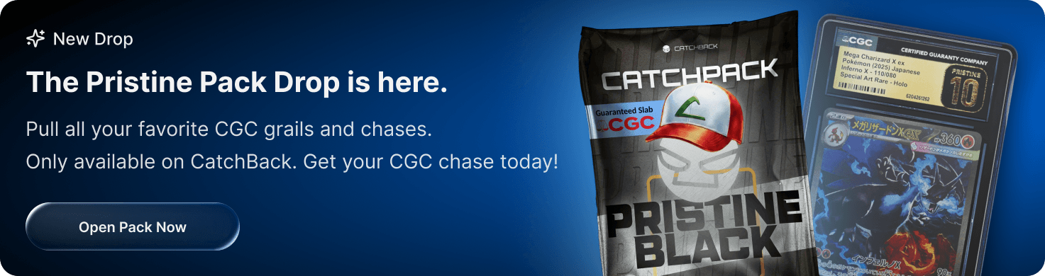 The Pristine Pack Drop is here — pull all your favorite CGC grails and chases.